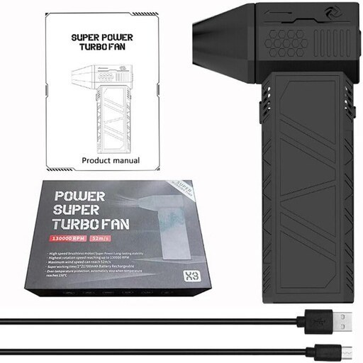 gx3WWHaOP7PbDrSJ مینی جت فن و دمنده توربو Super Power مدل X3 - Image 1