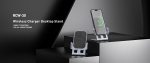 شارژر وایرلس رومیزی رسی Recci Wireless Charger Desktop Stand RCW-30 - Image 5