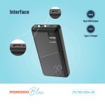 پاوربانک Porodo Blue 20000mAh (PB‑PBFCH054) - Image 2